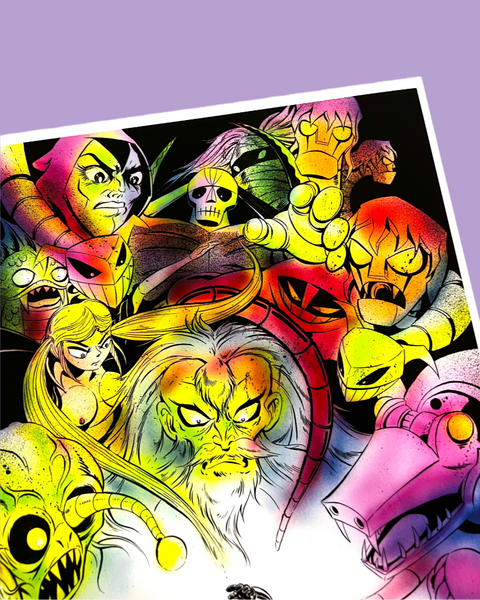 Ciro Nieli - Go Nagai Art Print