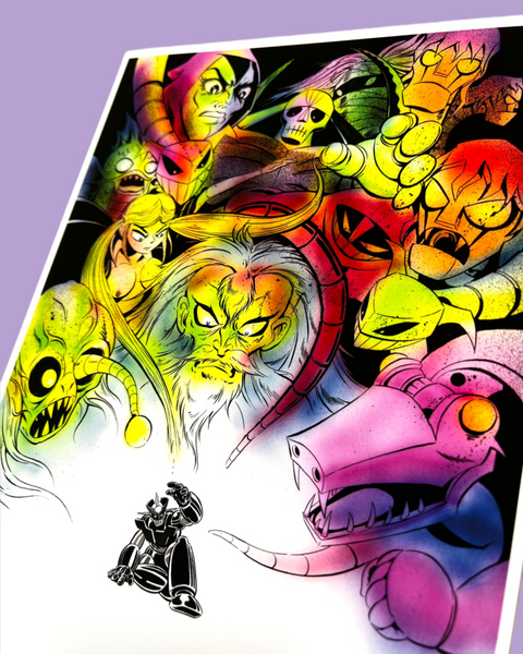 Ciro Nieli - Go Nagai Art Print