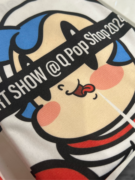 Hideyuki Tanaka x Q Pop Shop - Hideyuki Tanaka Art Show 2024 Exclusive Super Milk-Chan T-Shirt