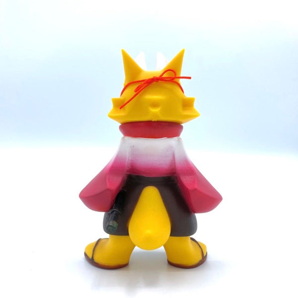 Denno Daiku - Fox Samurai Red version - Soft Vinyl toy