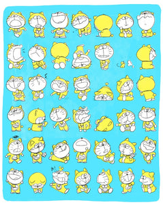 Evon Freeman- Doraemon  - Art Print
