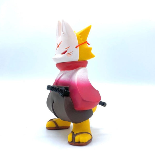 Denno Daiku - Fox Samurai Red version - Soft Vinyl toy