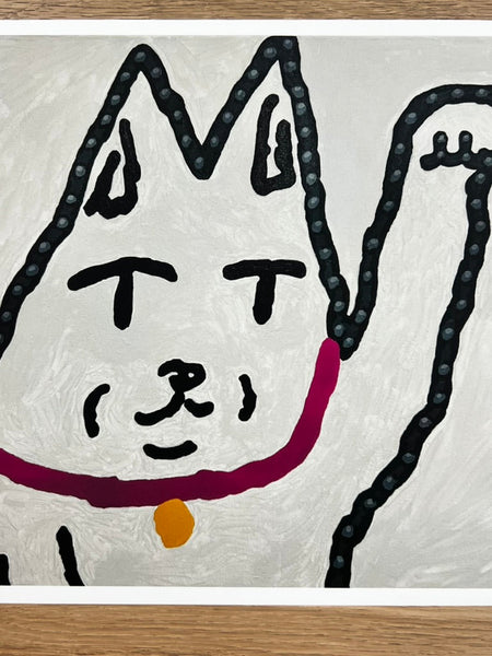 Rommi Huang - Meow And Fortune - Art Print- Maneki Neko Exhibition