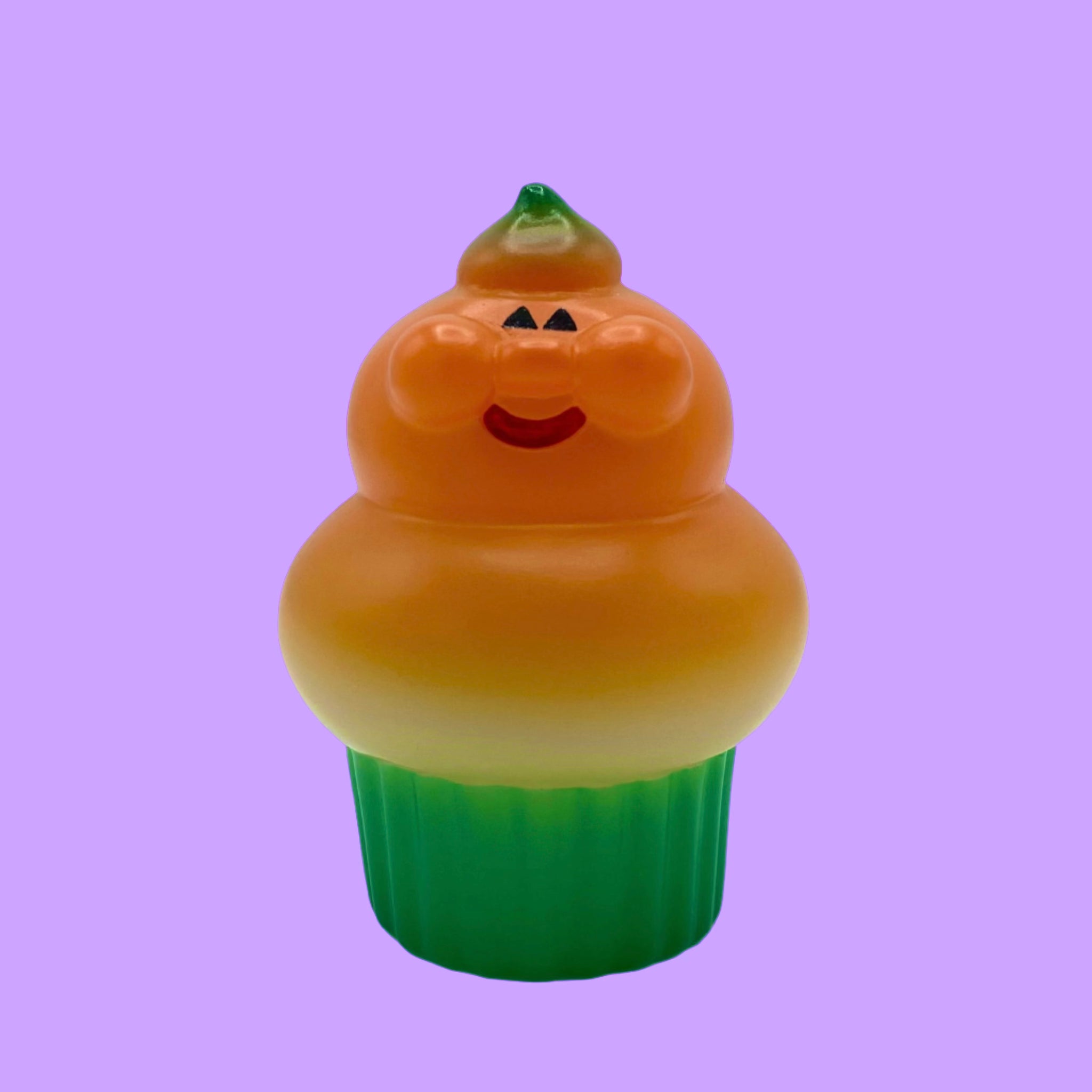 Refreshment Toy - Pumpkin Cupcake | Soft Vinyl Toy