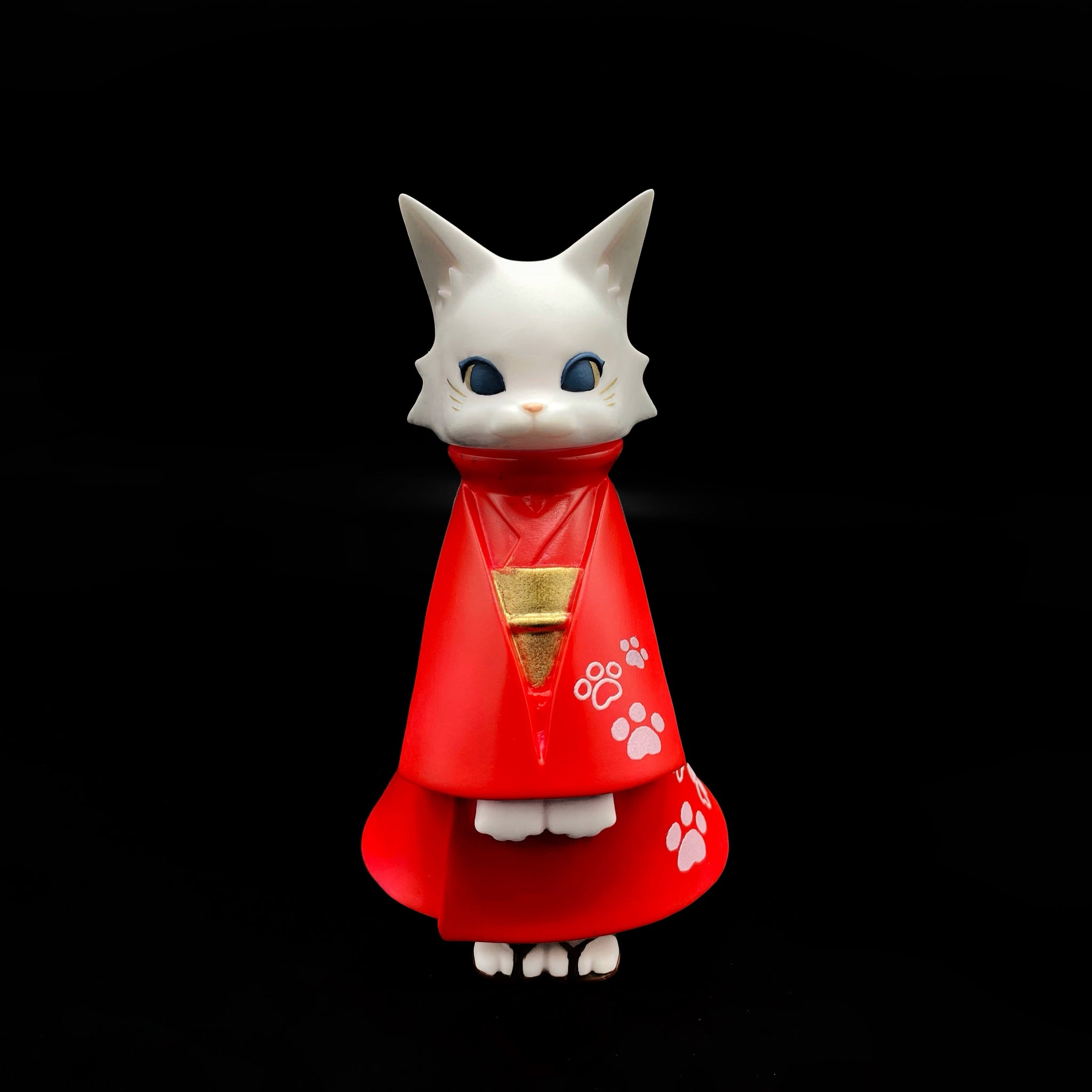 Denno Daiku - Nekomata (Red Paws) Soft Vinyl Toy