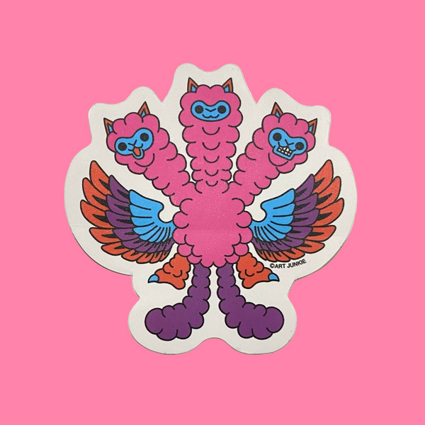 Art Junkie - King Pacara Sticker | Q Pop exclusive