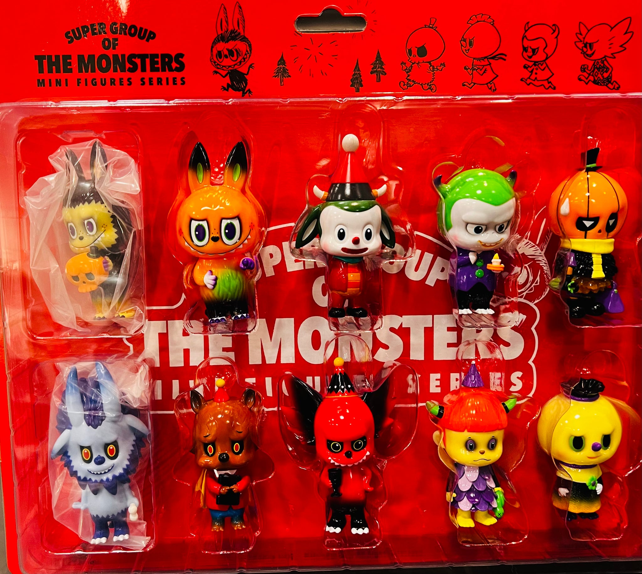Super Group of The Monsters Mini Figures Series - Super Set