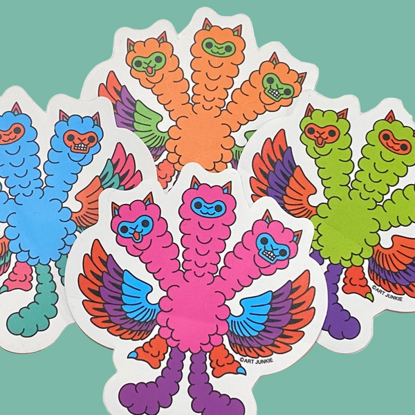 Art Junkie - King Pacara Sticker | Q Pop exclusive