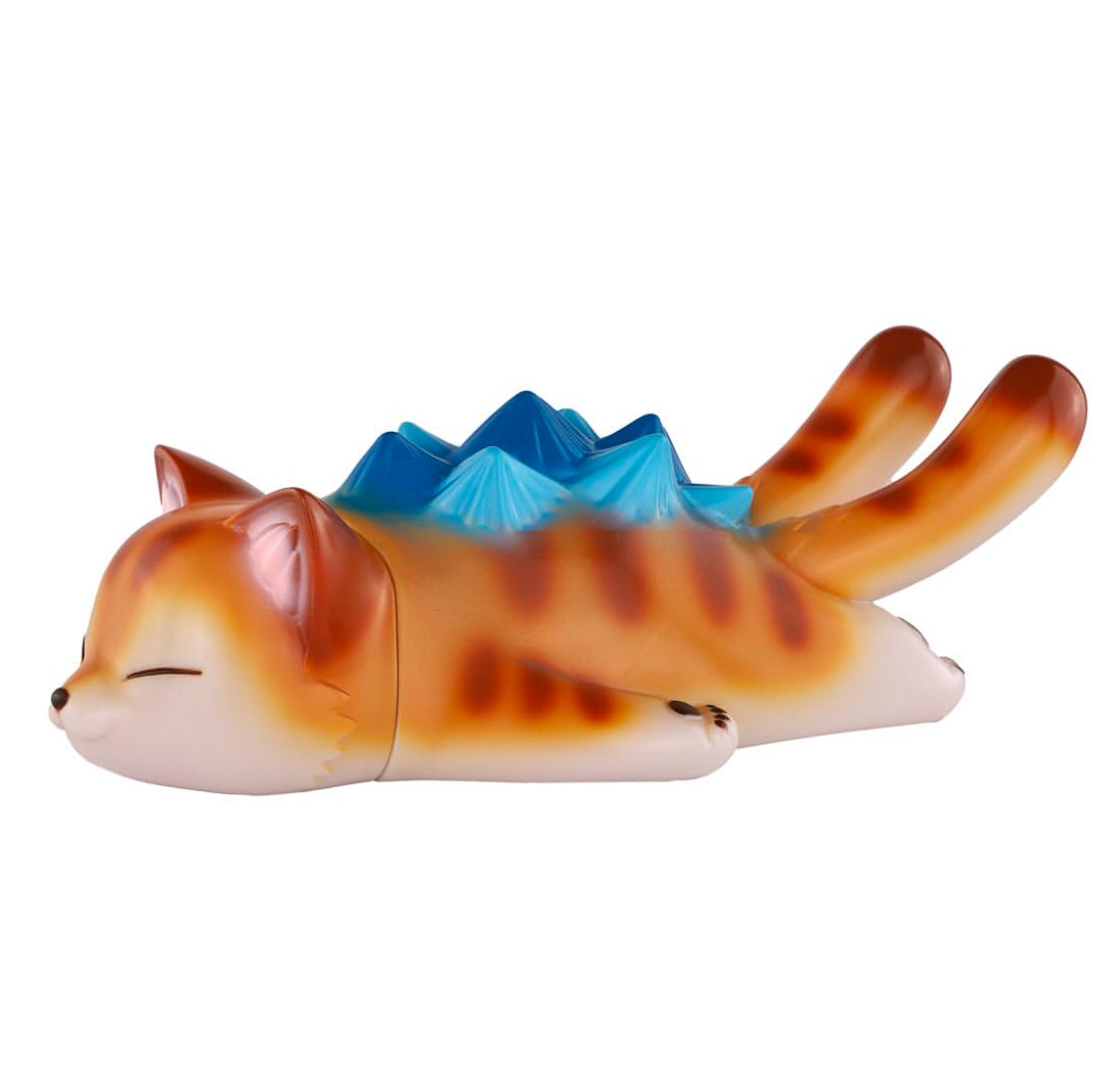 Konatsu - Sleeping Negora Brown Tabby Soft Vinyl Toy