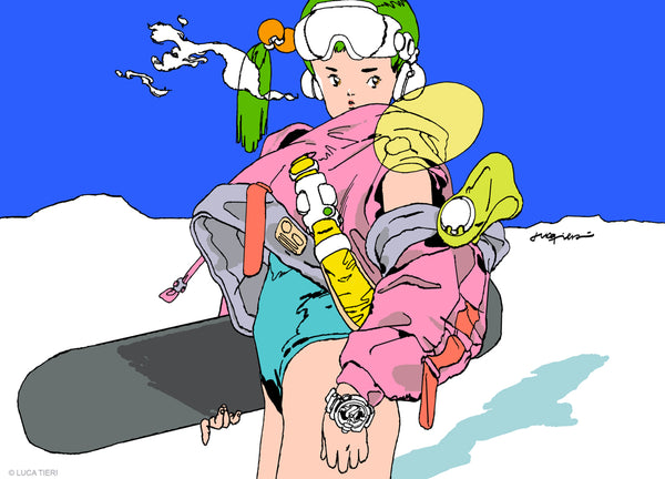 Luca Tieri - Large Postcards | Lily in LA Exhibition