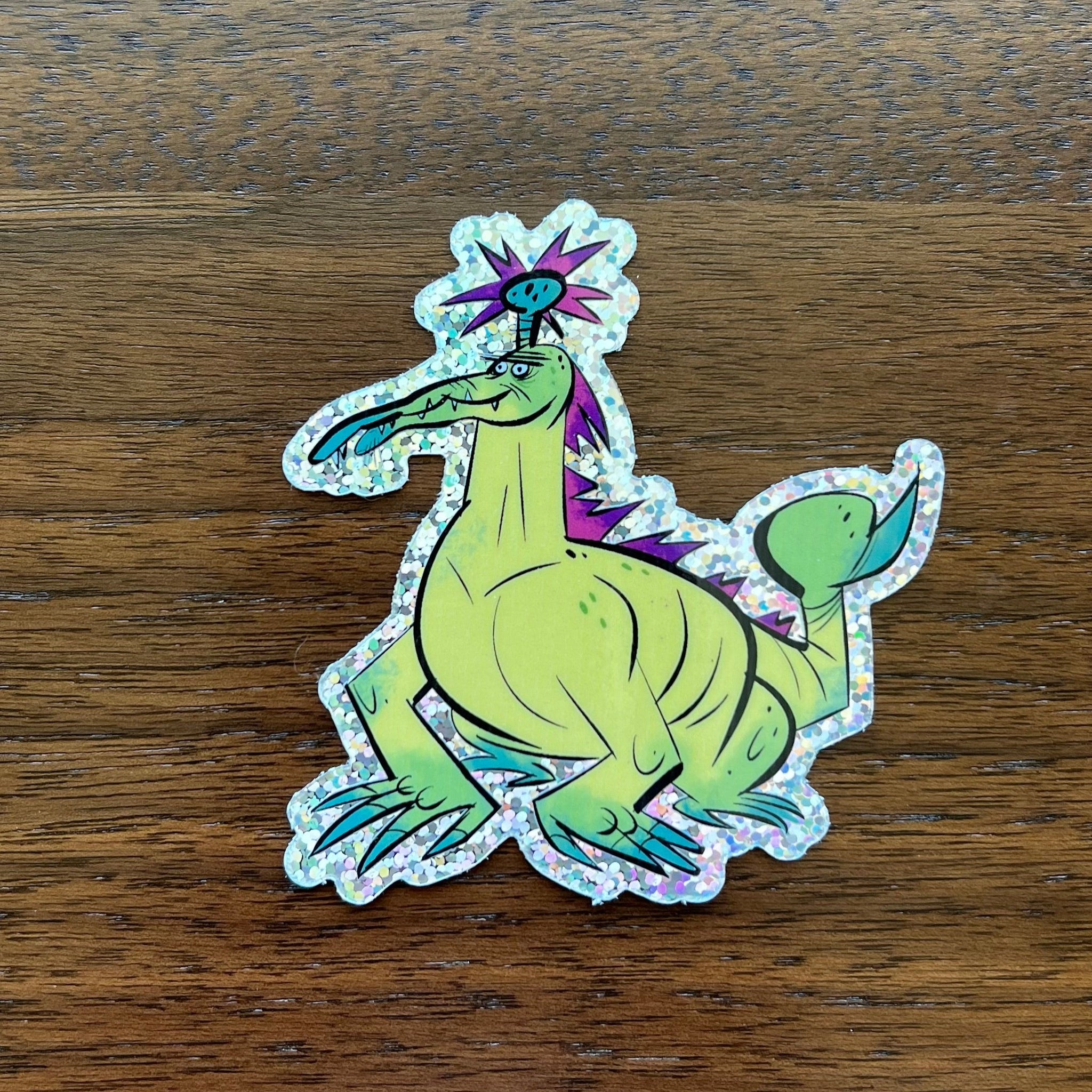 Chris Mitchell - Kaiju Gwanigon - Glitter Sticker Q Pop exclusive