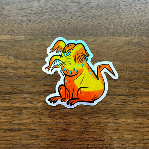 Chris Mitchell - Kaiju Elefongiras - Reflective Sticker Q Pop exclusive