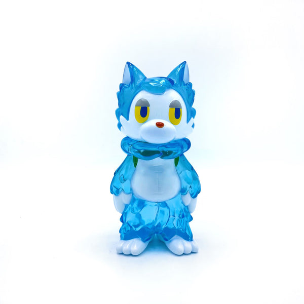 Wolf-Kun - Transparent BLUE by Kiriko Arai - Soft Vinyl Toy