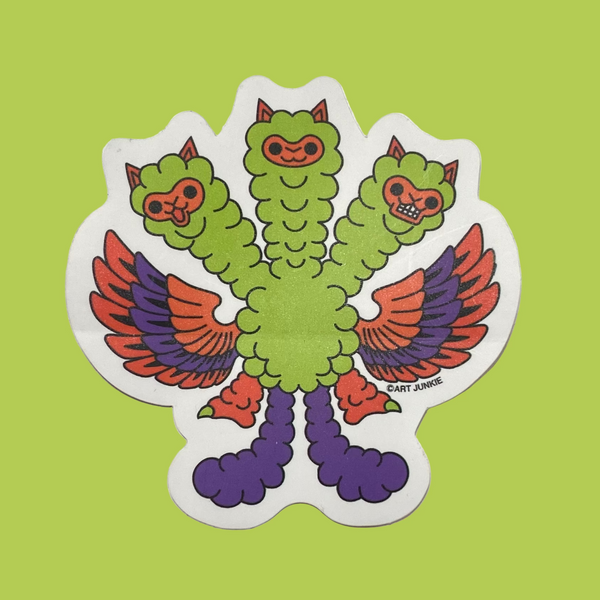 Art Junkie - King Pacara Sticker | Q Pop exclusive