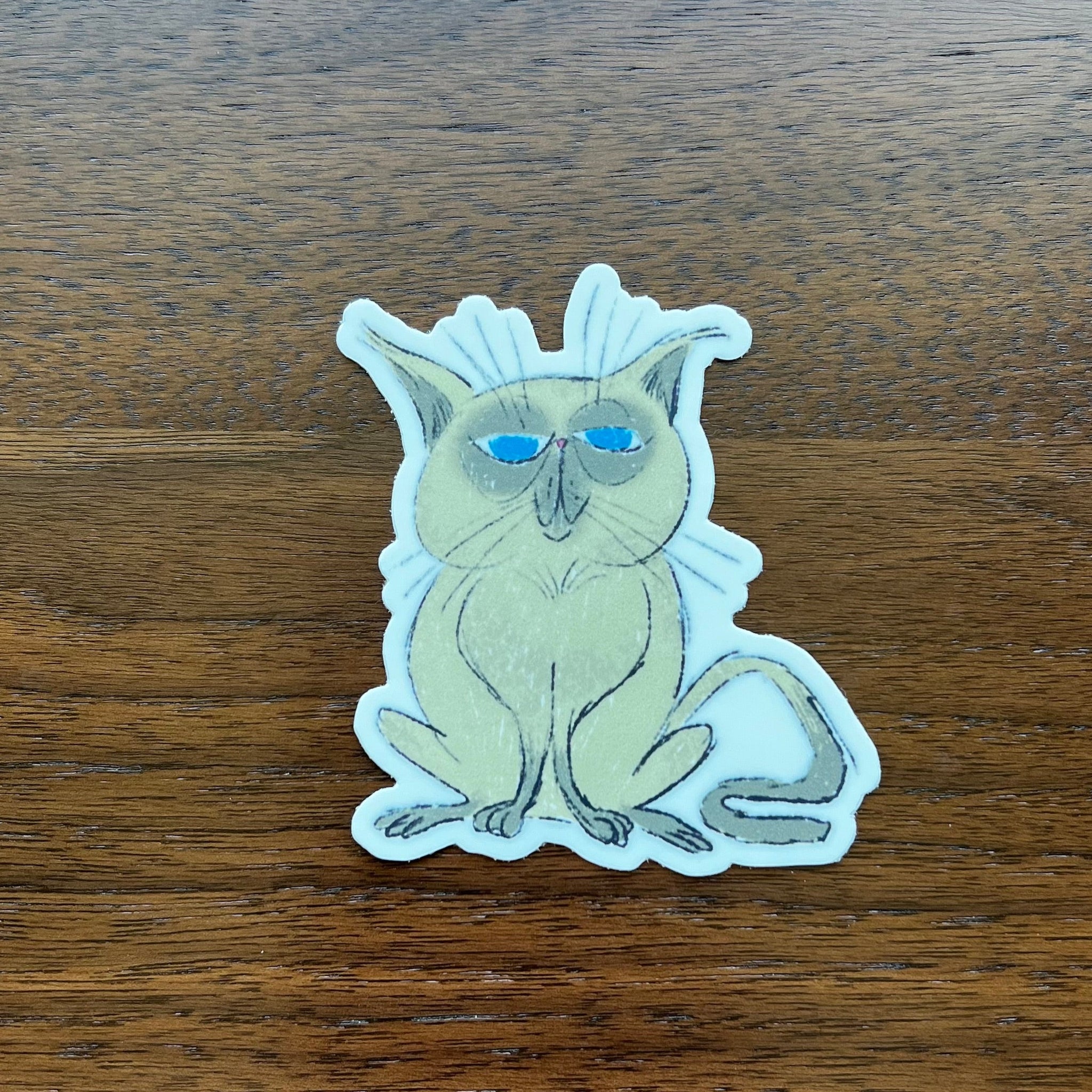 Chris Mitchell - Stinky Cat Sticker - Q Pop exclusive