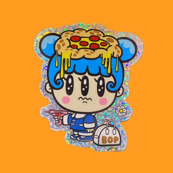 Hideyuki Tanaka - Milk Chan - Glitter Vinyl Stickers