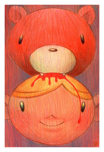 Eduardo Viera - Friendly Bite - Art Print - Gloomy Bear Exhibition