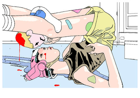 Luca Tieri - Little Bear - Art Print  -Gloomy Bear Exhibition