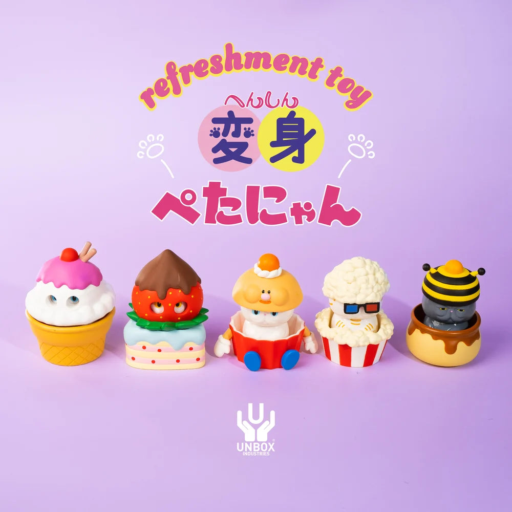 Unbox x Refreshment Toy - Petanyan Blind Box