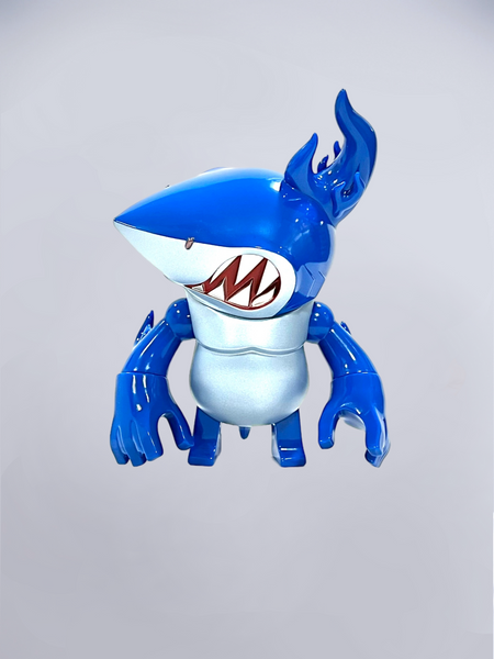 Touma - Raging Shark Blau- Soft Vinyl Toy