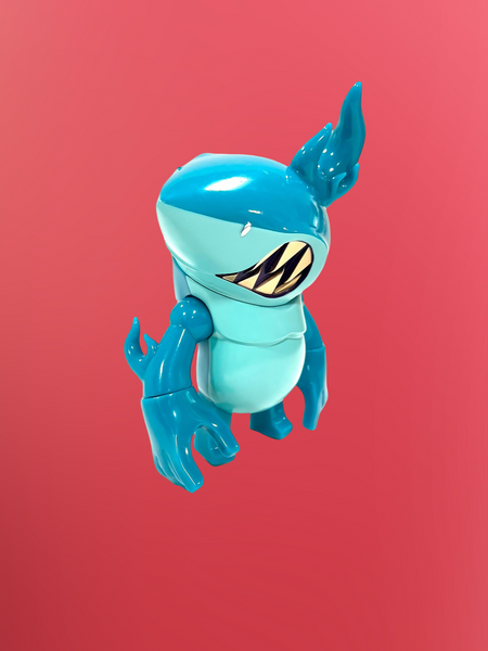 Touma - Raging Shark Grun - Soft Vinyl Toy