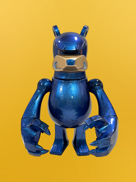 Touma Knuckle Bear - Deep Spa - Soft Vinyl Toy