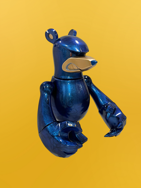 Touma Knuckle Bear - Deep Spa - Soft Vinyl Toy