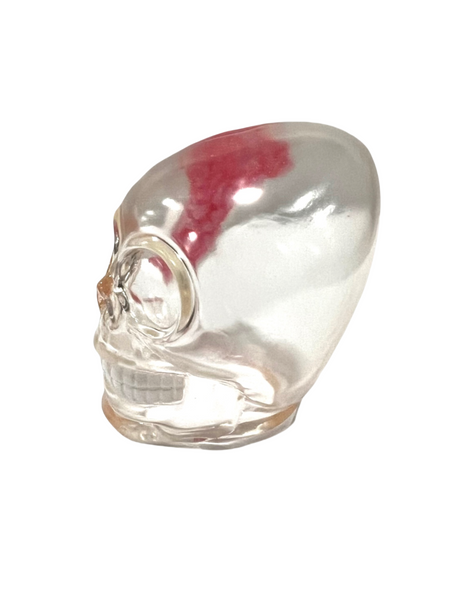 Y & G Crystal Skull - Glitter x Green Soft Vinyl Toy - One Up