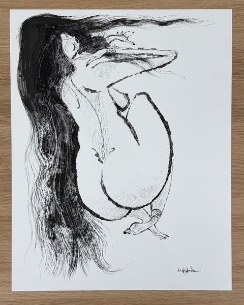 Leo Matsuda - Nude - Original Artwork - Warriors And Demons Solo Exhibition
