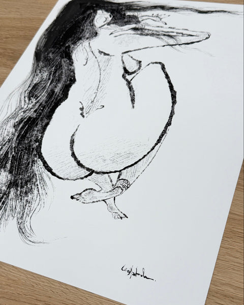 Leo Matsuda - Nude - Original Artwork - Warriors And Demons Solo Exhibition