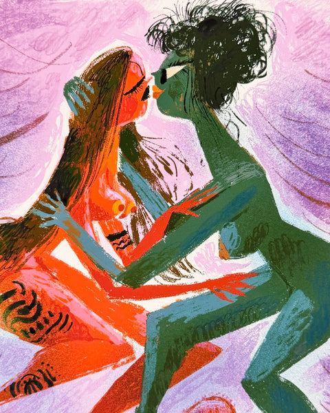 Leo Matsuda - Passionate Love  Original Artwork - Warriors And Demons Solo Exhibition