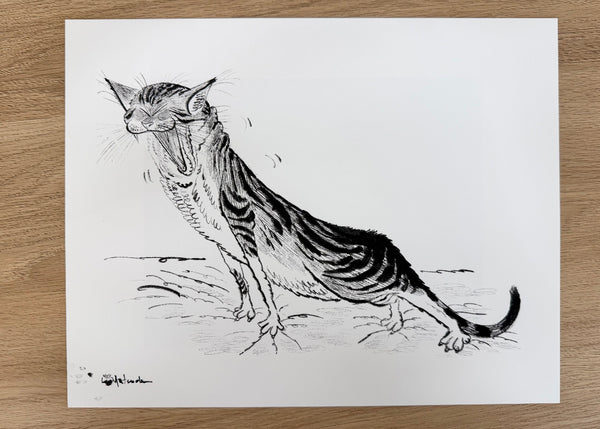 Leo Matsuda - Stretchy - Original Artwork - Warriors And Demons Solo Exhibition