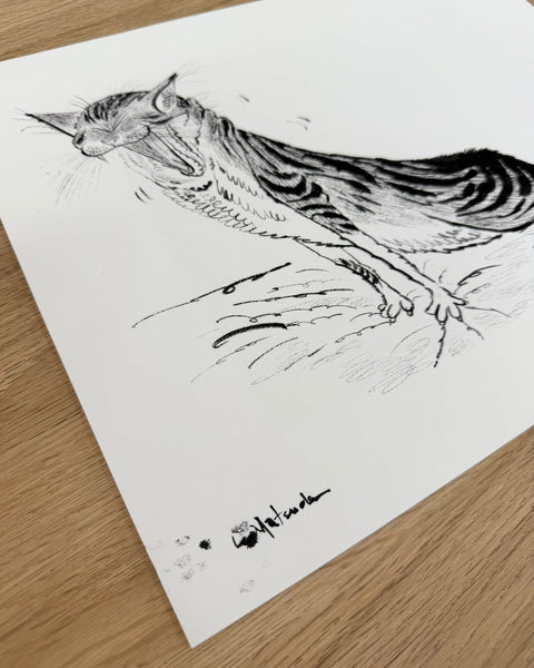 Leo Matsuda - Stretchy - Original Artwork - Warriors And Demons Solo Exhibition