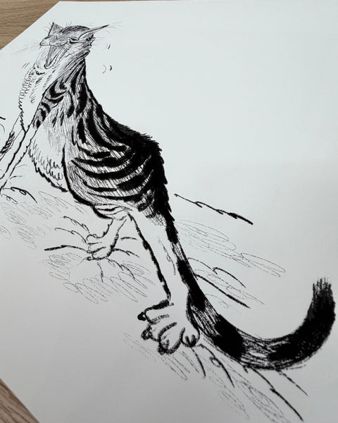 Leo Matsuda - Stretchy - Original Artwork - Warriors And Demons Solo Exhibition
