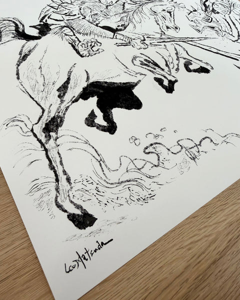 Leo Matsuda - Monkey And Pig - Original Artwork - Warriors And Demons Solo Exhibition