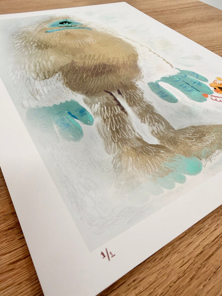 Leo Matsuda - Yeti Original Artwork - Warriors And Demons Solo Exhibition