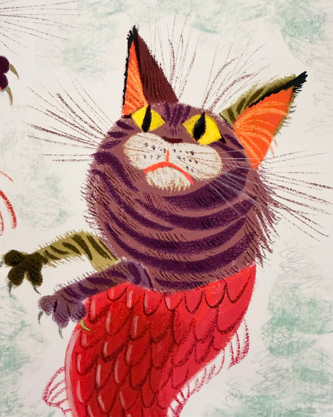 Leo Matsuda - Mermcats - Original Artwork - Warriors And Demons Solo Exhibition