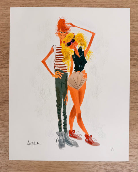 Leo Matsuda - Trouble Makers Leo Matsuda - Original Artwork - Warriors And Demons Solo Exhibition