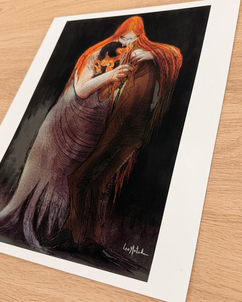 Leo Matsuda - Vampyr - Original Artwork - Warriors And Demons Solo Exhibition