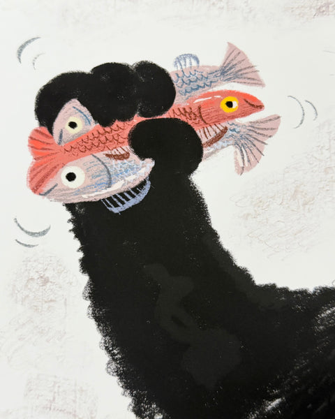 Leo Matsuda - Bear Hot Dog - Artwork - Warriors And Demons Solo Exhibition