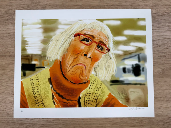 Leo Matsuda - Jamie Lee Curtis - Original Artwork - Warriors And Demons Solo Exhibition