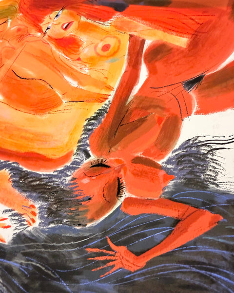 Leo Matsuda - Nude-Amalgamated - Original Artwork - Warriors And Demons Solo Exhibition
