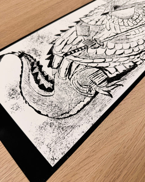 Leo Matsuda - Gator Samurai - Original Artwork - Warriors And Demons Solo Exhibition