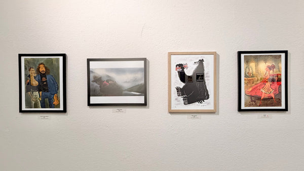 Leo Matsuda - Frank Dux and Jackson - Original Artwork - Warriors And Demons Solo Exhibition