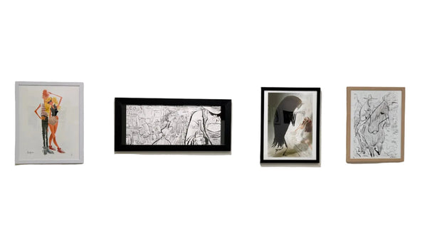 Leo Matsuda - Western 1 - Original Artwork - Warriors And Demons Solo Exhibition