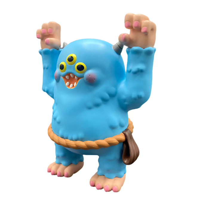 Boombu Blue Soft Vinyl Toy - 009 – Q POP