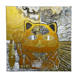 Paul Brain - Maneki Neko Brainstronaut  - Art Print - Maneki Neko Exhibition