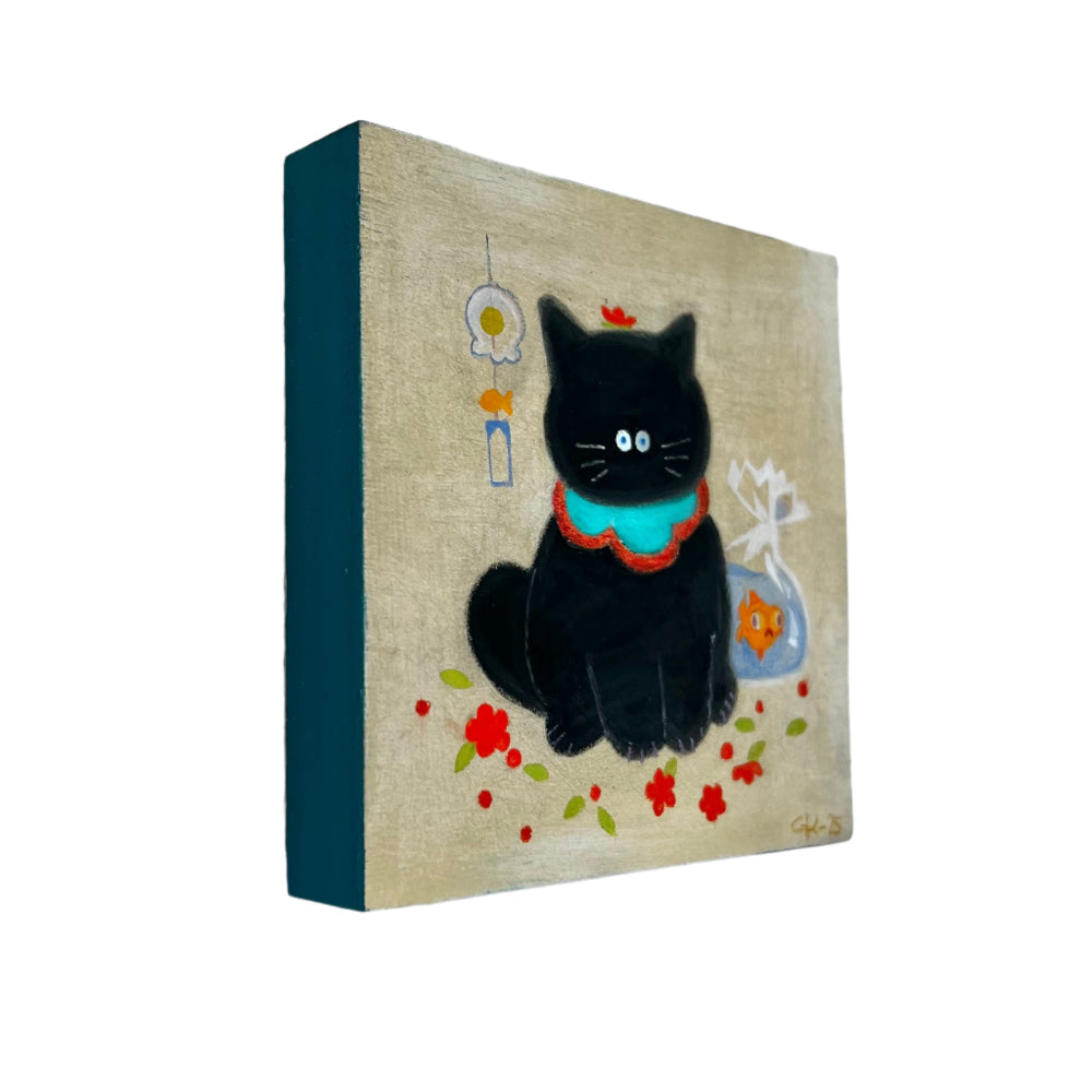 Grace Kum -Prize - Original Art- Maneki Neko Exhibition (SOLD OUT)