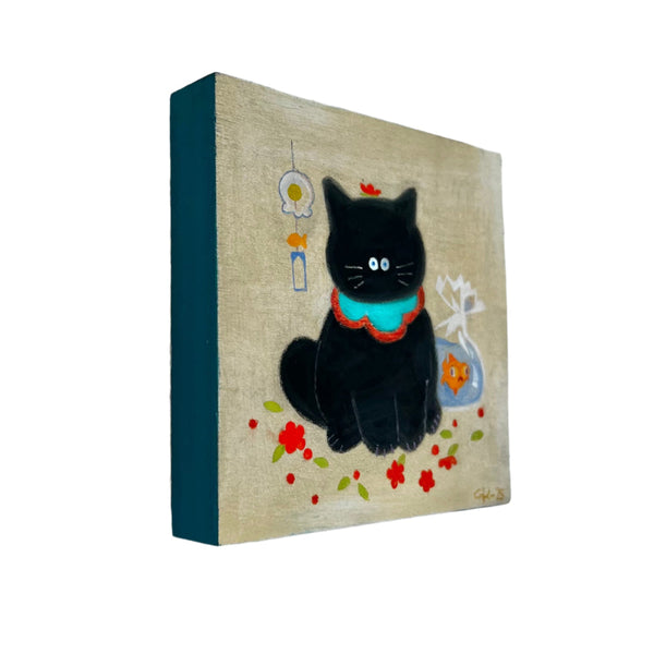 Grace Kum -Prize - Original Art- Maneki Neko Exhibition (SOLD OUT)