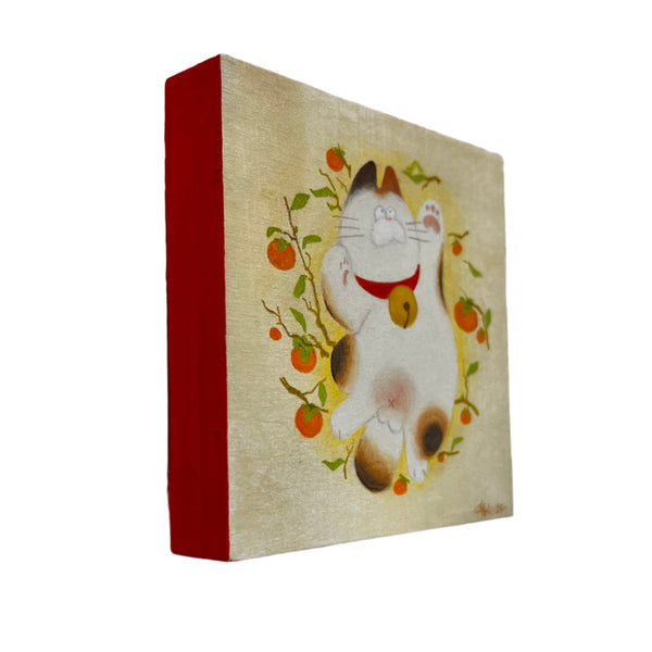 Grace Kum -Plenty - Original Art- Maneki Neko Exhibition (SOLD OUT)